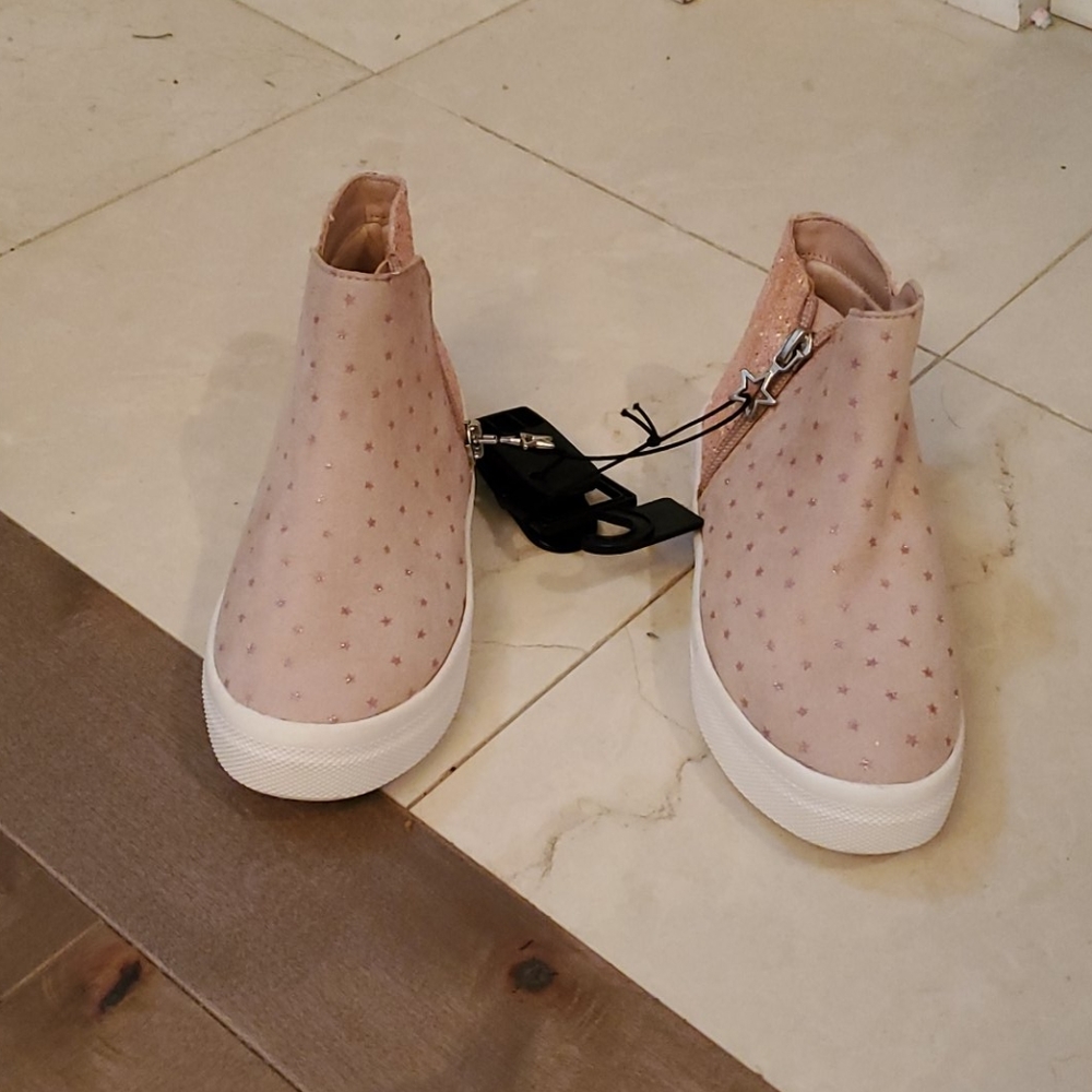 Sparkly pink with stars boots!